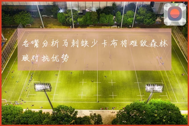名嘴分析马刺缺少卡布将难敌森林狼对抗优势