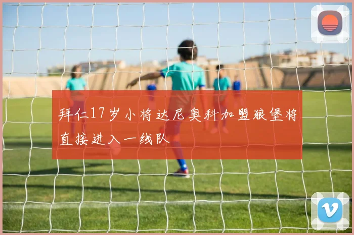 拜仁17岁小将达尼奥科加盟狼堡将直接进入一线队